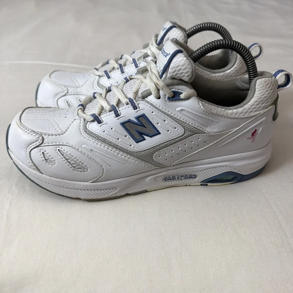 New Balance 845 Womens Running‎ Walking Sneakers Shoes 9.5 Gym Shoe Cancer Aware
